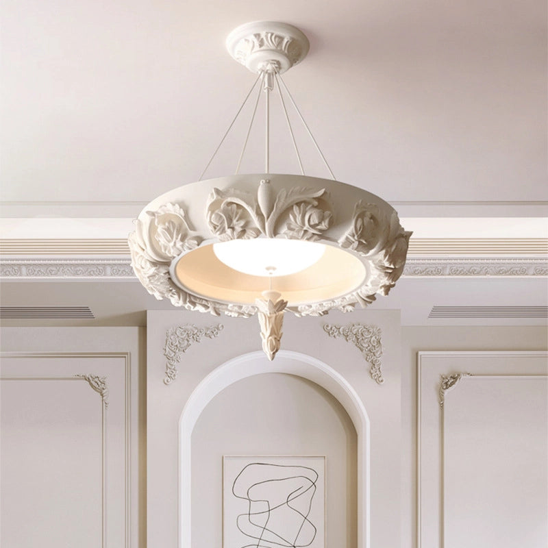 Carved Plaster Chandelier 3