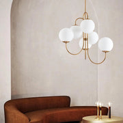 Gooseneck Chandelier