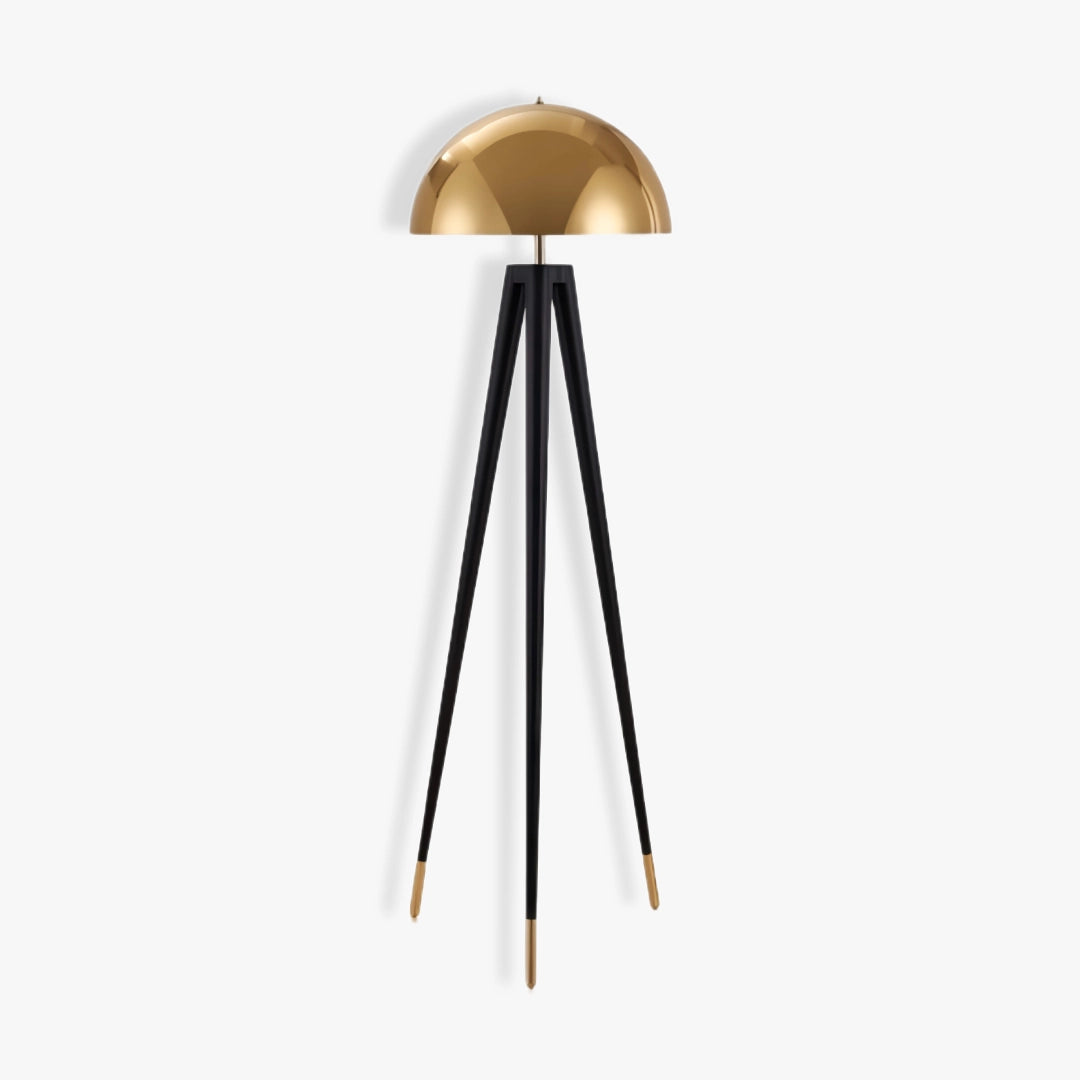 Tripod Mushroom Floor Lamp