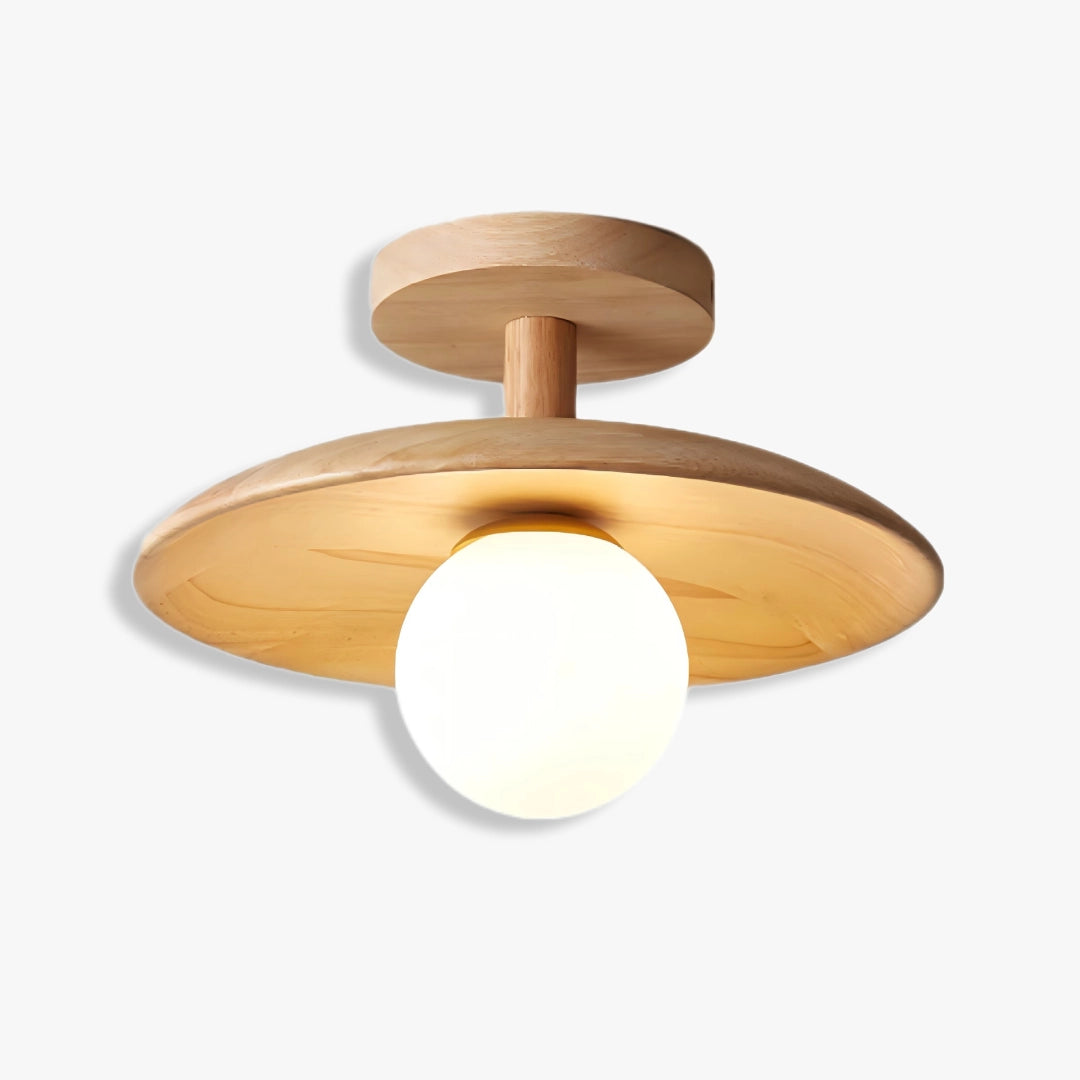 Wooden Corridor Ceiling Lamp