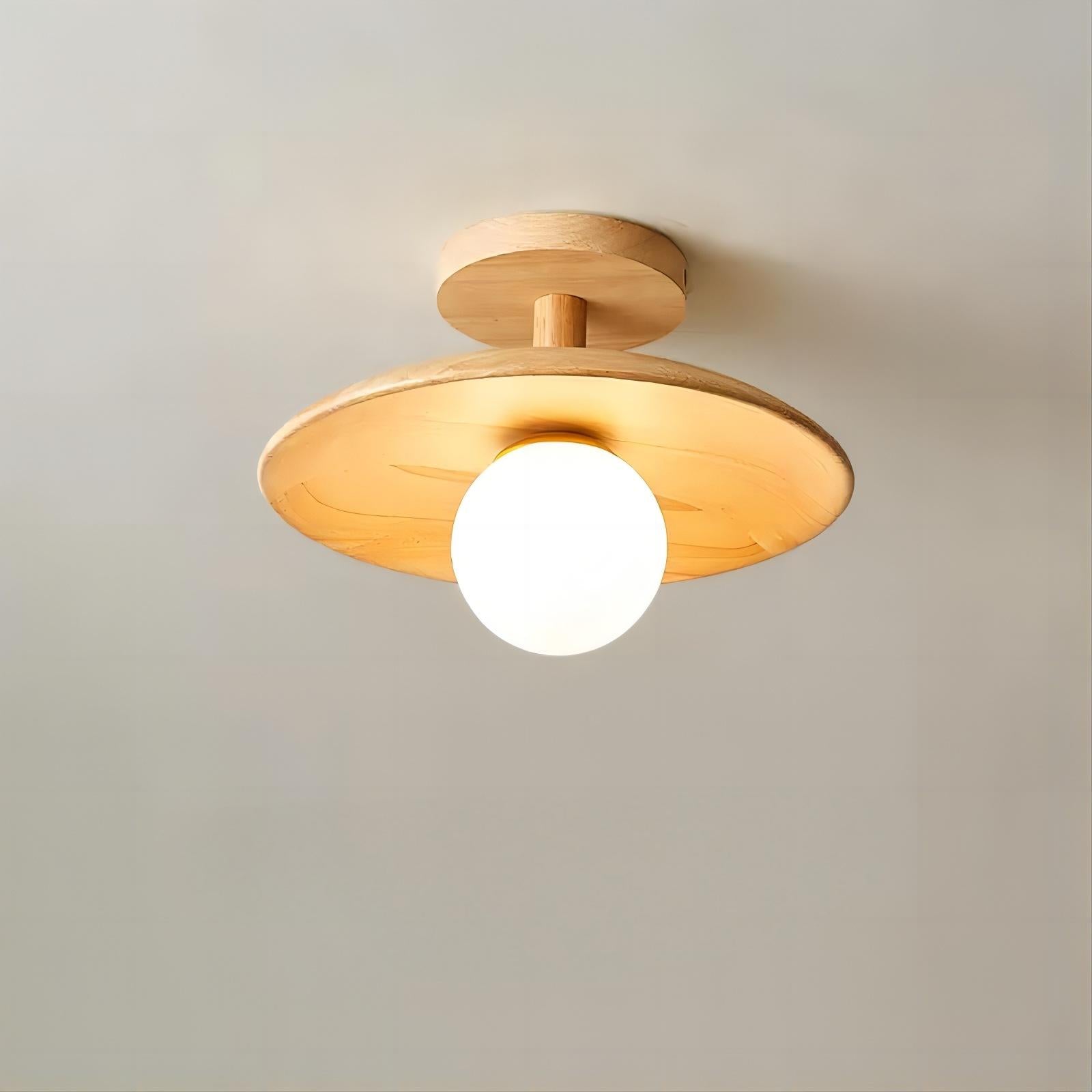 Wooden Corridor Ceiling Lamp 11